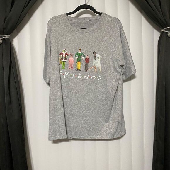 Funny “Friends” gray t-shirt - Picture 1 of 4